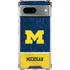 University of Michigan Jersey Split Google Pixel 8 Clear Case